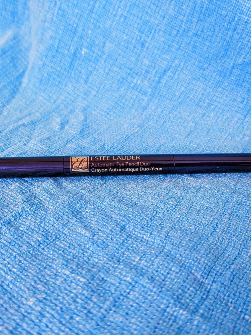 Estee Lauder Automatic Eye Pencil Duo 01 JET BLACK Discontinued Rare